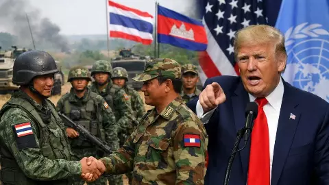 अमेरिका ही असली संयुक्त राष्ट्र है... कंबोडिया-थाईलैंड के बीच सीजफायर का एलान कर UN पर बरसे ट्रंप, खुद को बताया शांति दूत