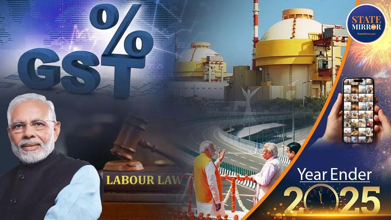नेक्स्ट-जनरेशन GST से लेकर न्यूक्लियर एनर्जी तक: मोदी का ‘रिफॉर्म एक्सप्रेस’ विज़न, 2025 में PM मोदी ने बताया क्या-क्या हुआ