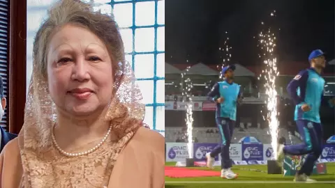 क्रिकेट पर भी हुआ बांग्लादेश की पूर्व PM खालिदा जिया के निधन का असर, ये मुकाबले हुए रद्द; जल्द होगा नई तारीख का एलान क्रिकेट पर भी हुआ बांग्लादेश की पूर्व PM खालिदा जिया के निधन का असर, ये मुकाबले हुए रद्द; जल्द होगा नई तारीख का एलान