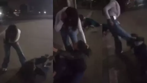 बॉयफ्रेंड को लेकर बीच सकड़ 2 लड़कियों में हुई जमकर मारपीट, जड़े 11 थप्पड़; सोशल मीडिया पर वीडियो वायरल