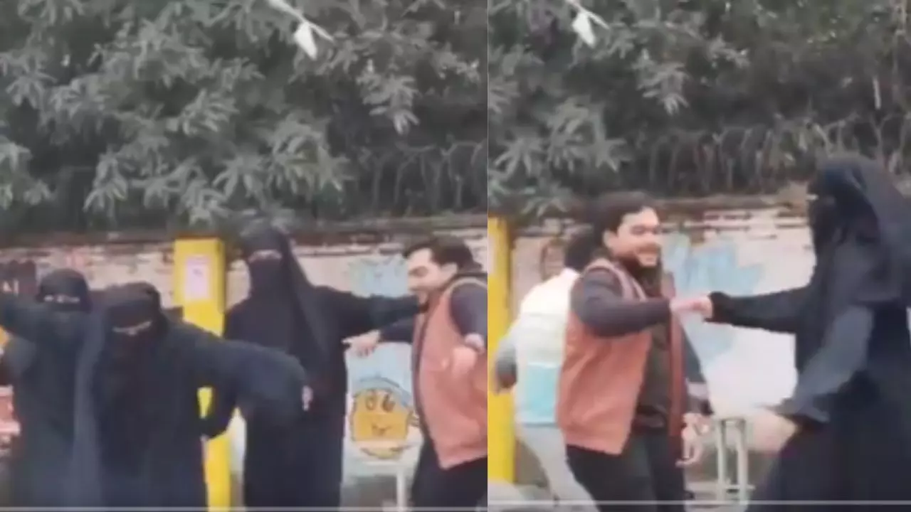 बुर्का पहना, फिल्म Dhurandhar के गाने पर किया विवादित डांस; स्कूल का Video Viral होने पर भड़के यूजर्स बोले- हमने किसी मुस्लिम को...