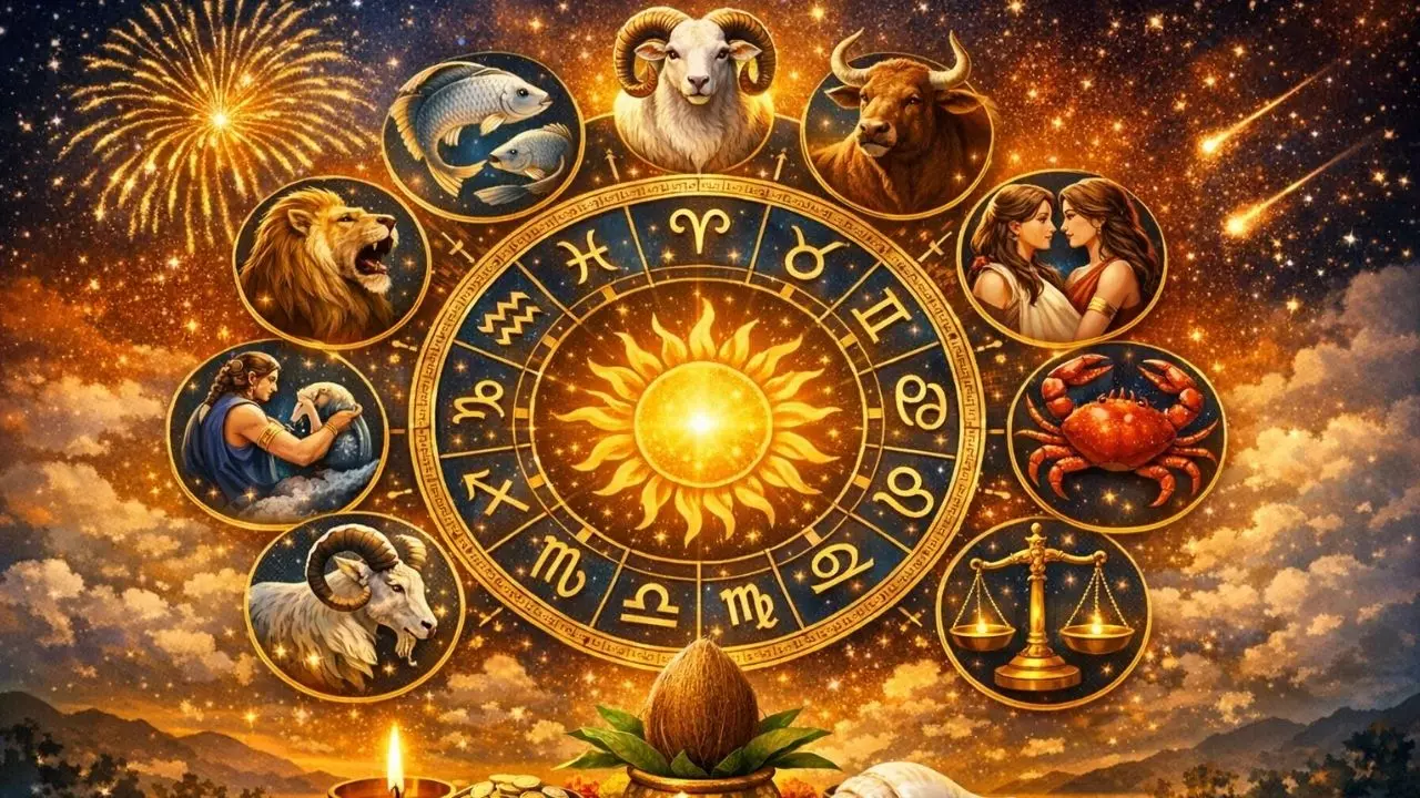 राशिफल 1 जनवरी 2026: साल का पहला दिन करेगा फैसला! किसकी चमकेगी किस्मत, किसे रहना होगा सतर्क?