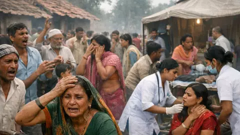 बकरे की बलि से गांव में हड़कंप, रेबीज संक्रमित कुत्ते के काटे बकरे का मांस खा गए 400 लोग; मचा बवाल