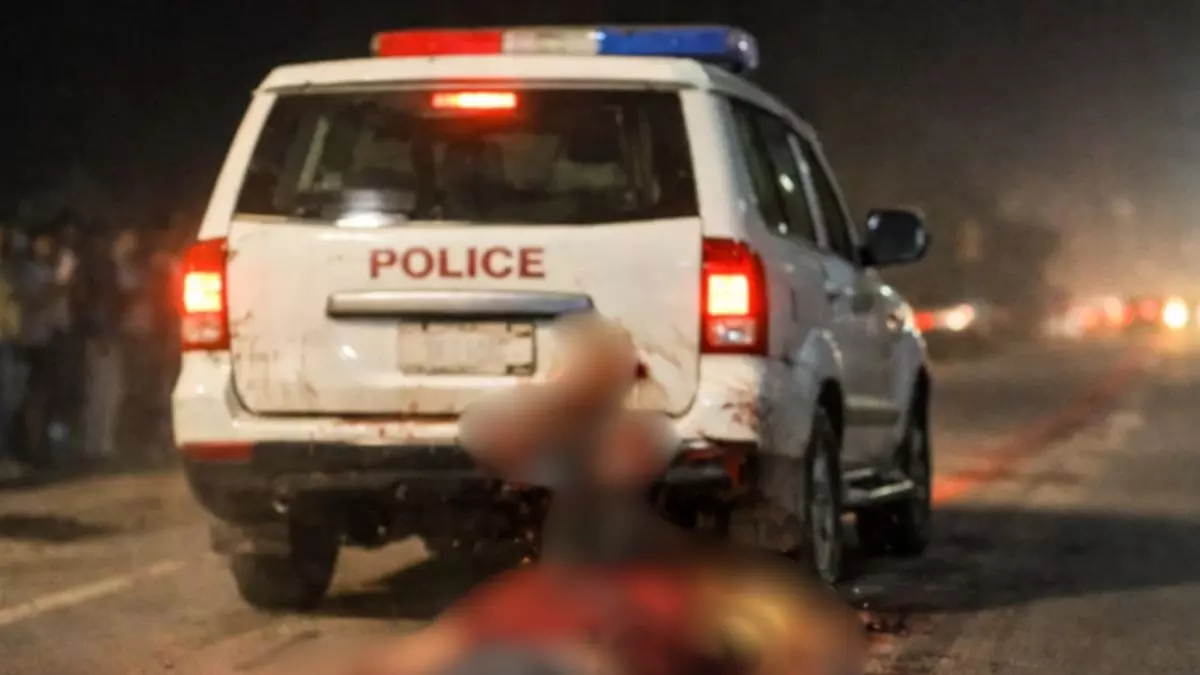 नए साल पर मिर्जापुर में हिट एंड रन केस! पुलिस लिखी कार ने युवक को 10 KM तक घसीटा, हाथ कटकर अलग-पैर की बची सिर्फ हड्डियां