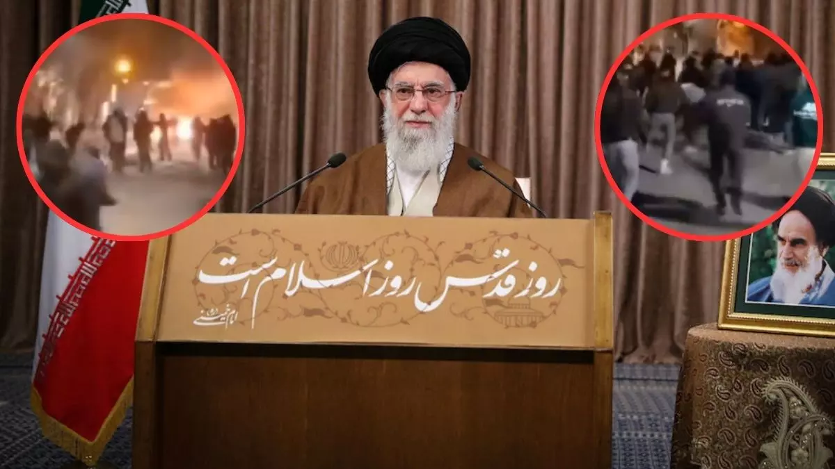 Iran is Burning! नए साल पर सुलगा ईरान, सर्वोच्च नेता अयातुल्ला खामेनेई के खिलाफ प्रदर्शन हुआ हिंसक; कई लोगों की मौत-देखें 7 वीडियो