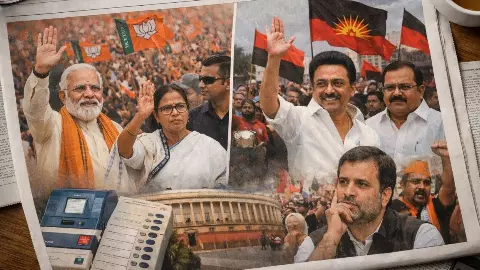 2026 Assembly Elections: बंगाल–तमिलनाडु में तय होगी 2029 की कहानी, BJP गढ़ भेदेगी या विपक्ष बचाएगा किला? 2026 Assembly Elections: बंगाल–तमिलनाडु में तय होगी 2029 की कहानी, BJP गढ़ भेदेगी या विपक्ष बचाएगा किला?