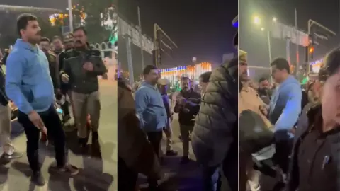 न्यू ईयर पर दारोगा को ही लखनऊ पुलिस ने कर लिया गिरफ्तार, नशे में धुत होकर किया था ये काम | VIDEO