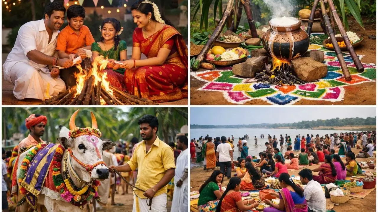 Pongal 2026: कब मनाएगा जाएगा तमिलनाडु का सबसे बड़ा त्यौहार, कैसे मनाए जाते हैं पोंगल के ये चार खास दिन?