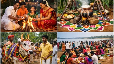 Pongal 2026: कब मनाएगा जाएगा तमिलनाडु सबसे बड़ा त्यौहार, कैसे मनाए जाते है पोंगल के ये चार खास दिन?