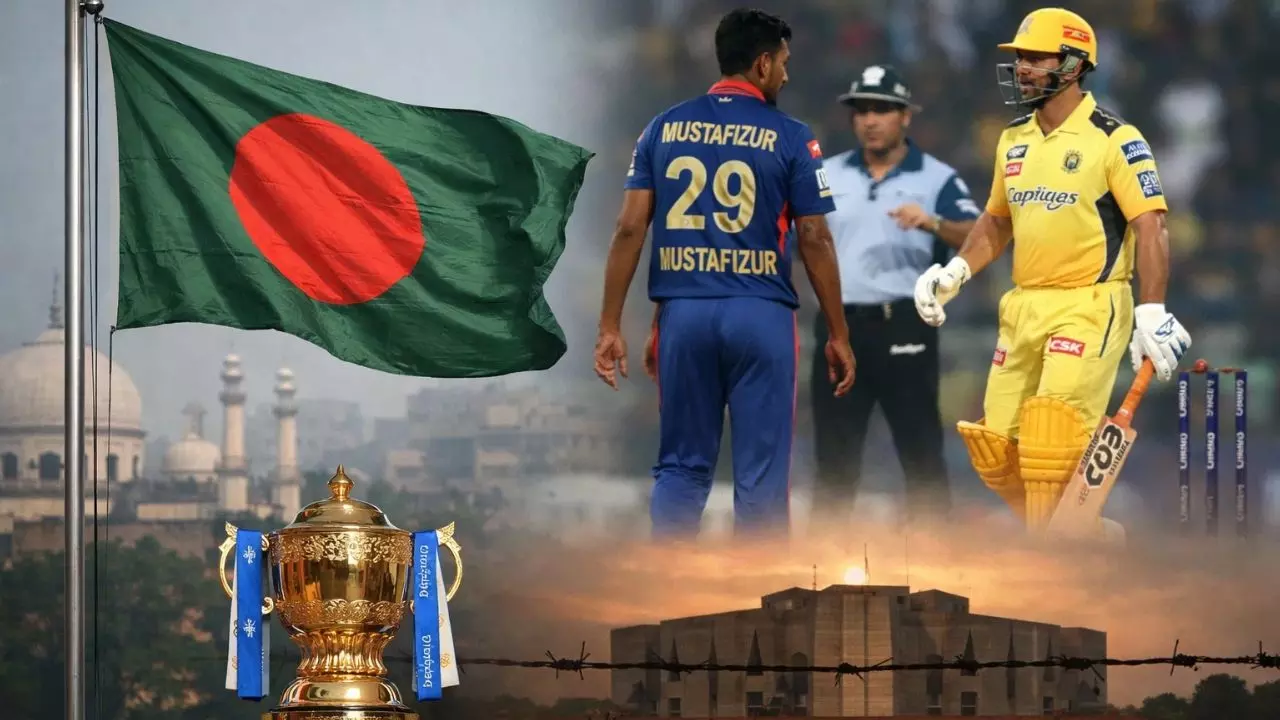 T-20 से पहले ड्रामा! बांग्लादेश में नहीं होगा IPL का प्रसारण, मुस्तफिजुर विवाद के बाद यूनुस सरकार का फैसला