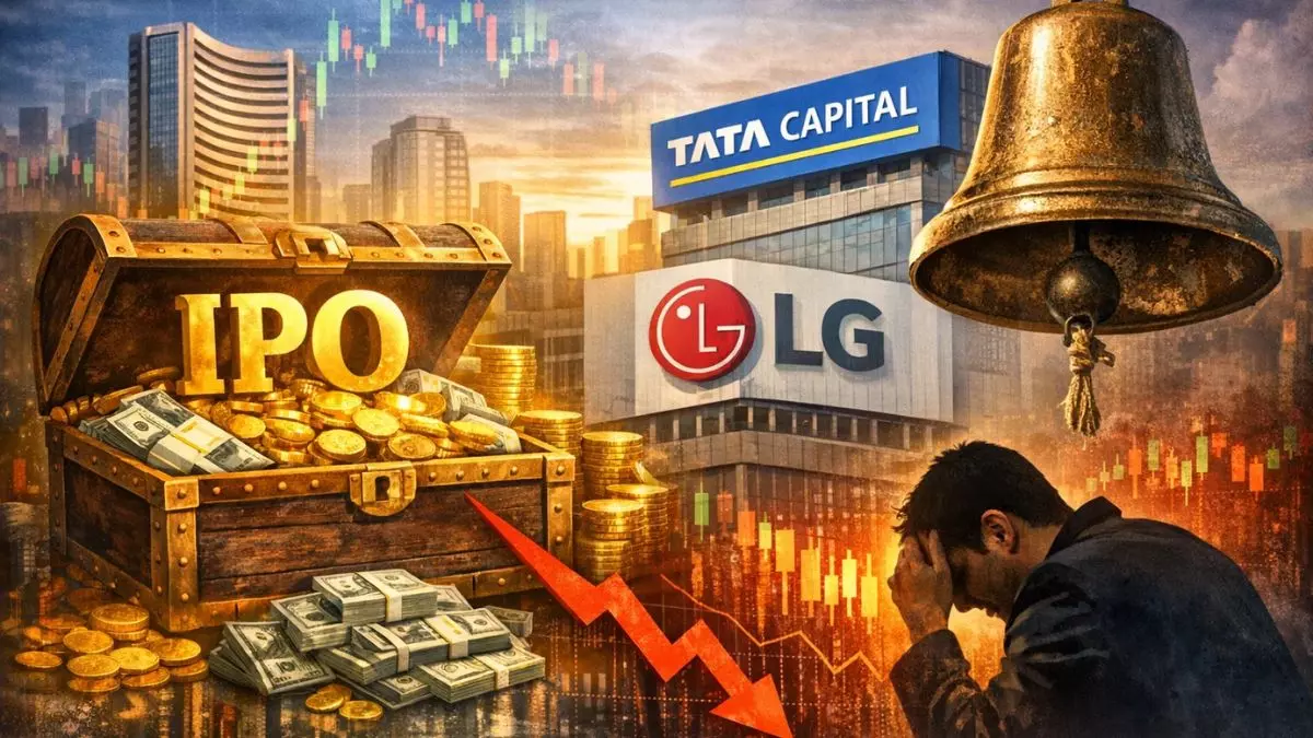 जनवरी में खुलेगा IPOs का पिटारा, Tata Capital–LG Electronics जैसी कंपनियों के निवेशकों के लिए क्यों बजी खतरे की घंटी?