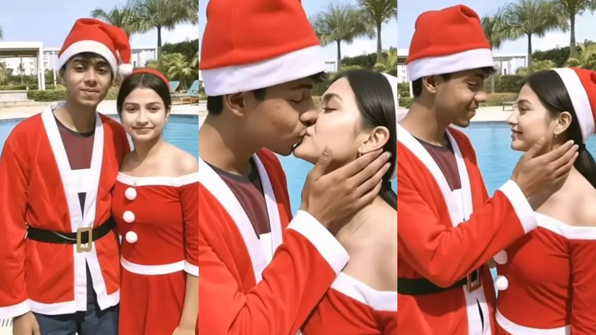 गोरी तेरी चुनरी बा लाल-लाल रे... Sofik SK और Dustu Sonali के Kissing Video ने मचाया बवाल, वीडियो जमकर हो रहा वायरल