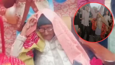 न छड़ी, न व्हीलचेयर… 100वें बर्थडे पर हाई बीट्स पर थिरकीं मीरा देवी, वीडियो हो रहा वायरल; जानें हिसार की दादी की लंबी उम्र का राज न छड़ी, न व्हीलचेयर… 100वें बर्थडे पर हाई बीट्स पर थिरकीं मीरा देवी, वीडियो हो रहा वायरल; जानें हिसार की दादी की लंबी उम्र का राज