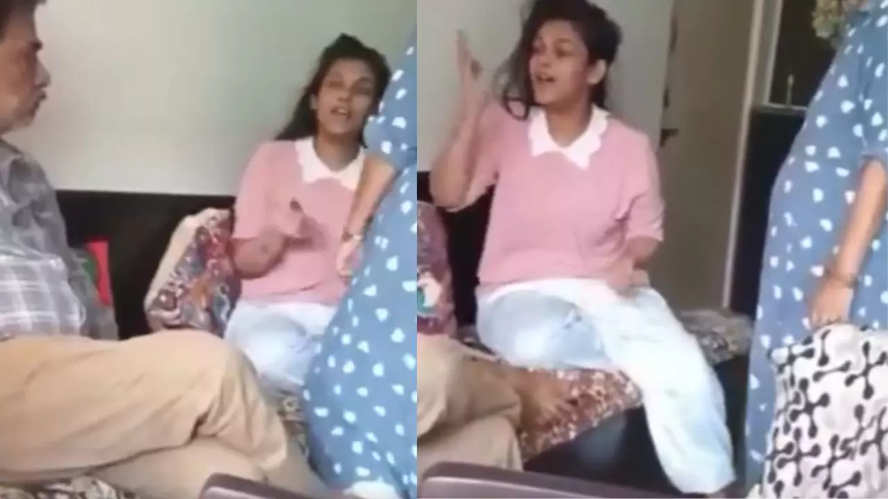 तू बाप नहीं छ** है! बेटी ने जुए में उड़ा दी पिता की जिंदगीभर की कमाई, रिश्तेदार के सामने दी गालियां| Video Viral