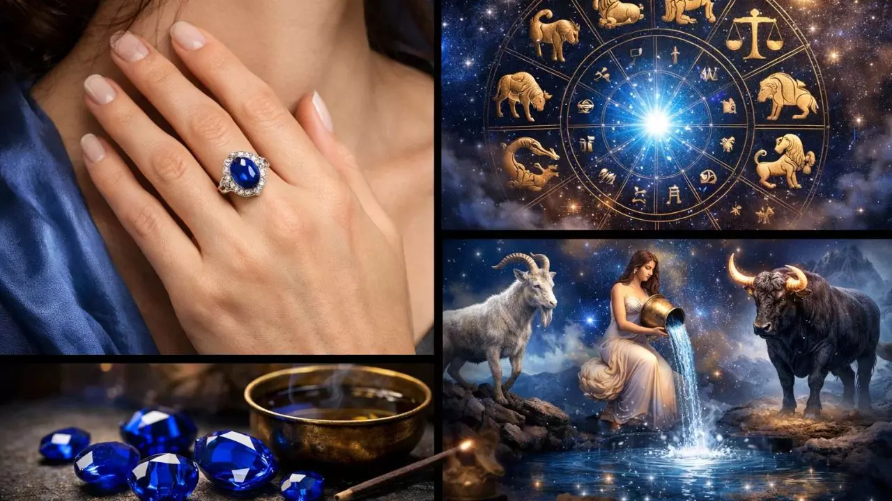 नीलम पहनने से इन राशि वालों को मिलता है भाग्य का साथ, जानिए पहनने की विधि और फायदे