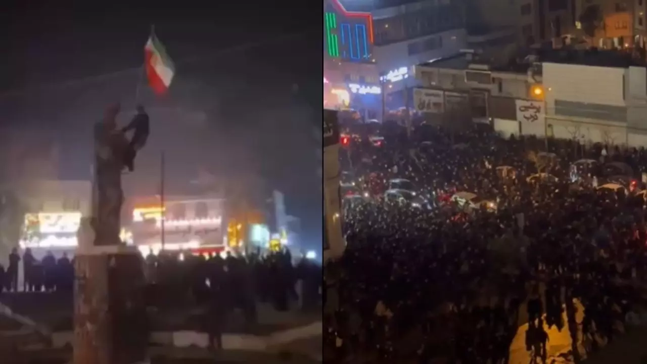 राजशाही की वापसी! ईरान के प्रदर्शनों में दिखा शेर–सूर्य वाला झंडा, खामेनेई शासन के लिए क्या है इसका संदेश?