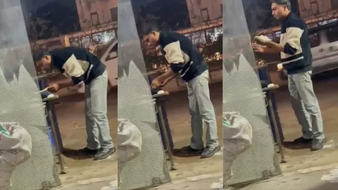 बाहर से खाना ऑर्डर करने वाले सावधान! कहीं आप भी तो नहीं खा चुके थूक लगी तंदूरी रोटी; Viral Video पर मचा बवाल बाहर से खाना ऑर्डर करने वाले सावधान! कहीं आप भी तो नहीं खा चुके थूक लगी तंदूरी रोटी; Viral Video पर मचा बवाल