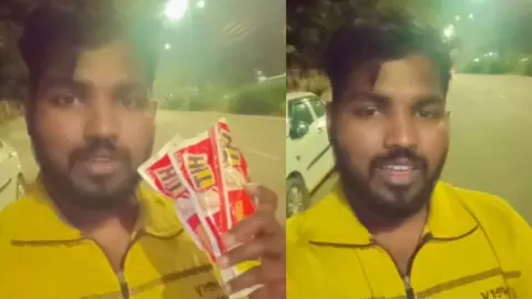 Blinkit डिलीवरी बॉय ऐसे बना फरिश्ता, महिला ने सुसाइड करने के लिए आधी रात को किया था जहर ऑर्डर; सोशल पर Video Viral