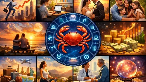 कर्क राशि वालों के लिए कैसा रहेगा साल 2026 ? जानिए करियर से लेकर रिश्तों तक की 10 बड़ी भविष्यवाणियां