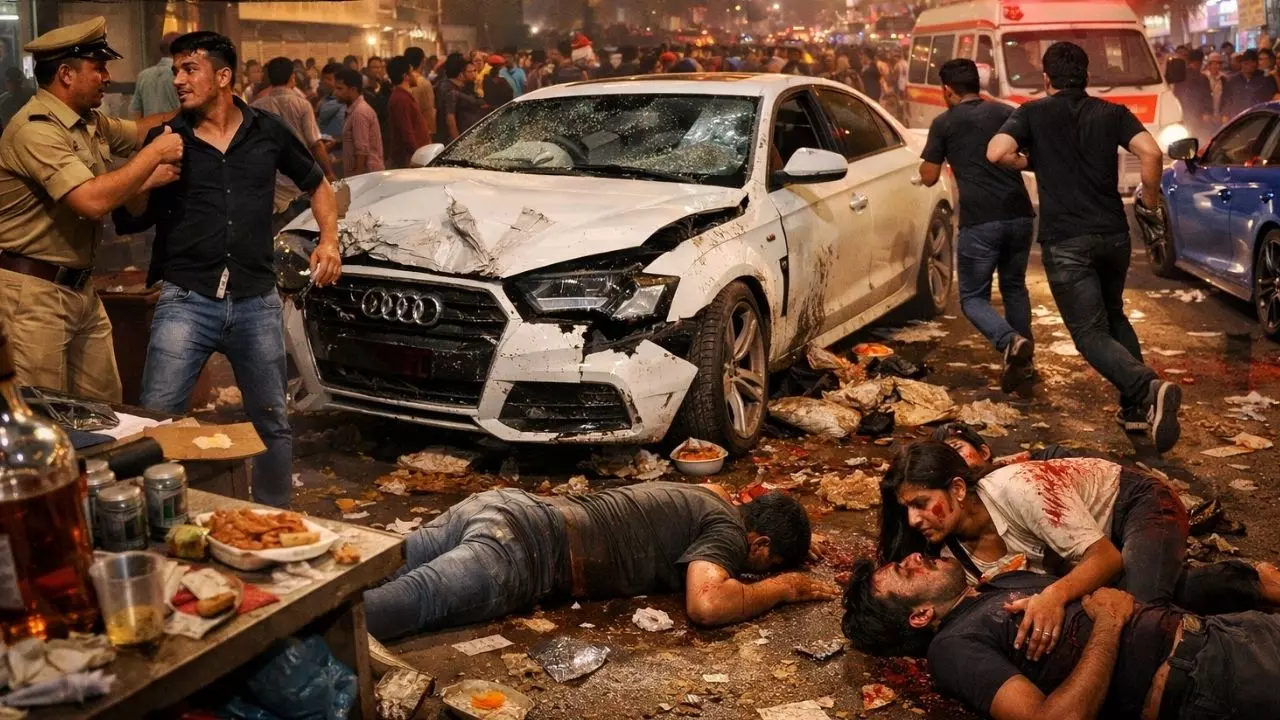 ट्रस्ट के नाम पर रजिस्टर्ड लग्ज़री कार में क्या कर रहे थे अमीरजादे? जयपुर में 18 लोगों को कुचला; 2 गिरफ्तार-2 फरार