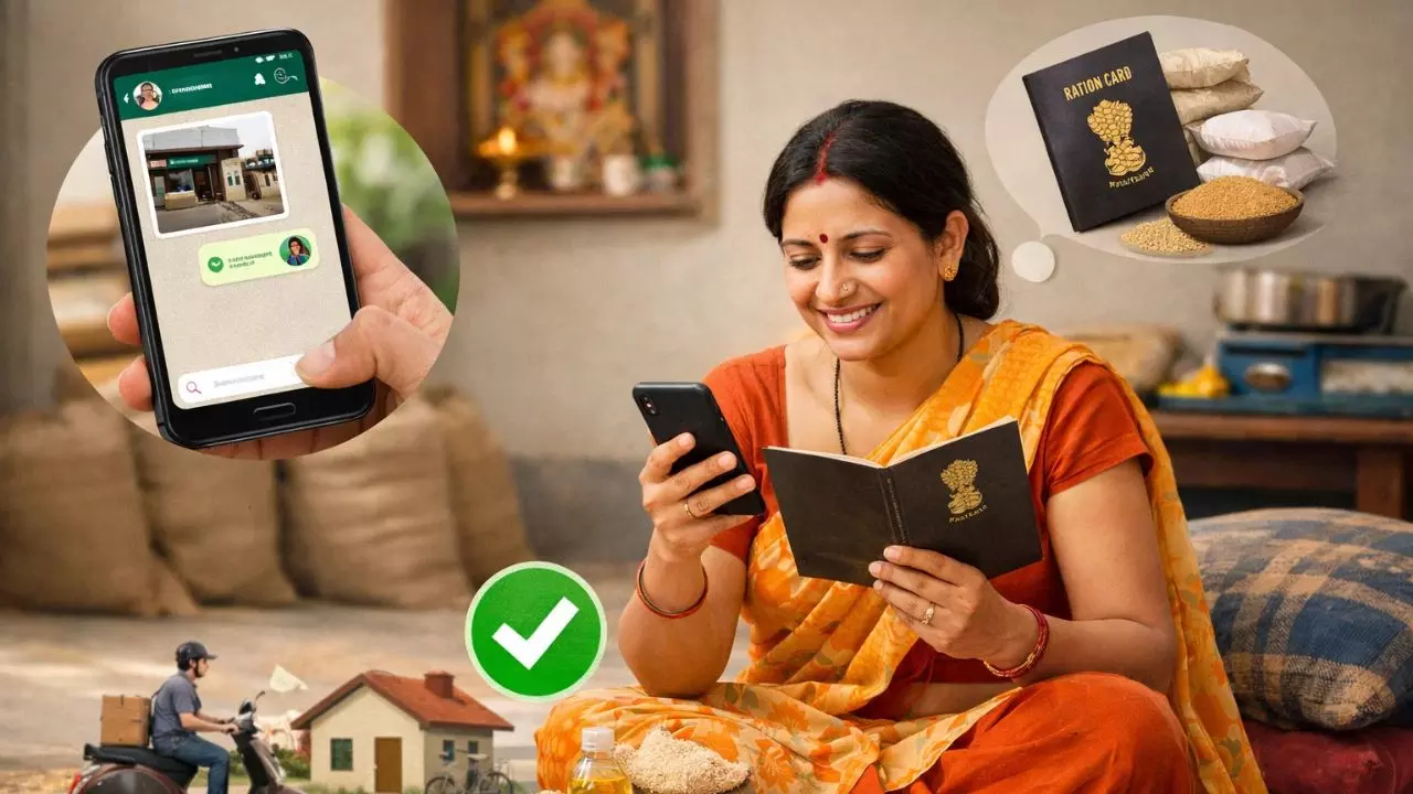 अब दफ्तर नहीं, व्हाट्सऐप से करें शिकायत, राशन कार्ड से जुड़ी हर समस्या का  घर बैठे होगा समाधान; जानें पूरा प्रोसेस