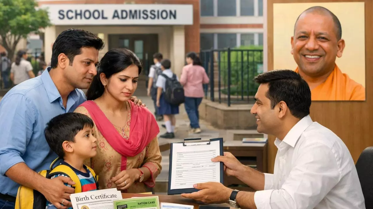 स्कूल में कराना है बच्चे का एडमिशन नहीं है आधार कार्ड तो नो टेंशन, योगी सरकार ने सिस्टम में किए ये बदलाव