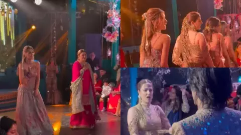 Nupur-Stebin Wedding: संगीत नाईट में खूब नाची Kriti Sanon, विदाई सॉन्ग पर हुई इमोशनल; देखें ये खास 5 वीडियो