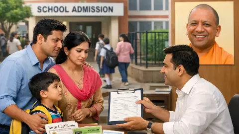 स्कूल में कराना है बच्चे का एडमिशन नहीं है आधार कार्ड तो नो टेंशन, योगी सरकार ने सिस्टम में किए ये बदलाव