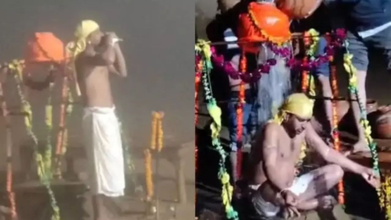 5 डिग्री तापमान, रोजाना 51 मटकों के ठंडे जल से स्नान; महंत बालयोगी पूनमनाथ क्यों कर रहे 11 दिन की कठोर तपस्या?