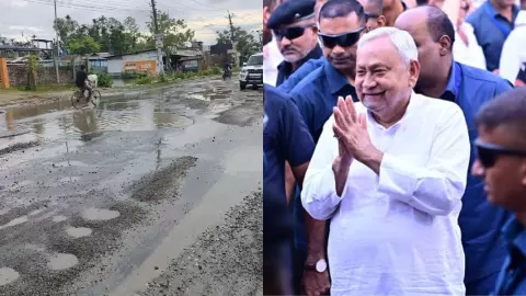 सड़क के गड्ढे बताओ और इनाम पाओ! नीतीश सरकार लाई नई रोड पॉलिसी, शिकायत पर मिलेंगे हजारों रुपये