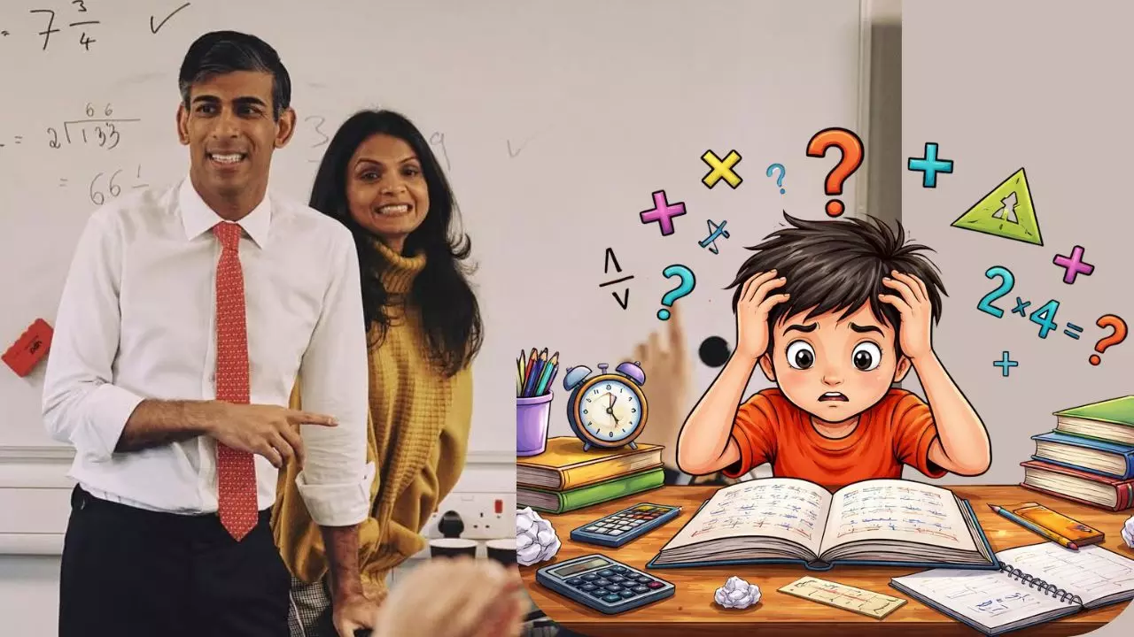 क्या मां से बेटियों में ट्रांसफर हो रहा है मैथ्स का डर? ऋषि सुनक-अक्षता मूर्ति की चैरिटी का चौंकाने वाला सर्वे