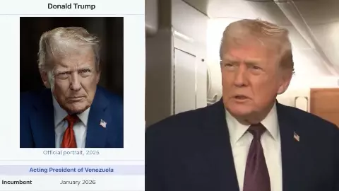 Donald Trump ने खुद को बताया वेनेजुएला का कार्यवाहक राष्ट्रपति, सोशल मीडिया पर मचा बवाल; तेल खरीद को लेकर क्या बोले?
