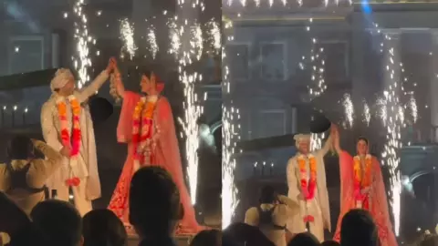 Nupur Sanon और Stebin Bin बने हमसफर, सामने आई शादी की पहली वीडियो