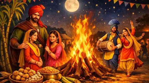 Lohri 2026: लोहड़ी में क्यों सुनी जाती है दुल्ला भट्टी से जुड़ी कहानी ? जानिए पूजा विधि और महत्व Lohri 2026: लोहड़ी में क्यों सुनी जाती है दुल्ला भट्टी से जुड़ी कहानी ? जानिए पूजा विधि और महत्व