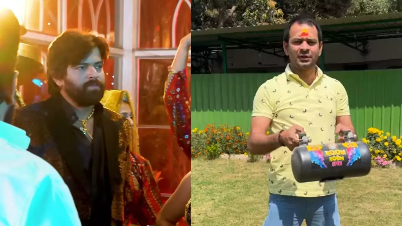 ईस्ट से वेस्ट तक तेजू भैया बेस्ट, अब हरियाणवी सिंगर मासूम शर्मा भी हुए दीवाने | Video Viral