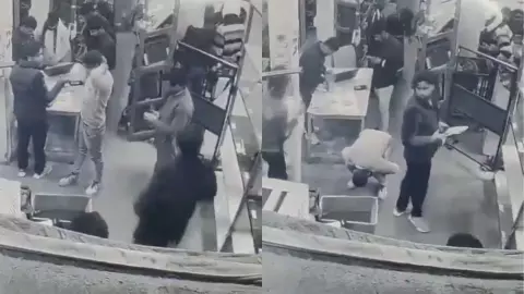 Zepto डिलीवरी बॉय को कर्मचारी ने मुर्गा बनाकर पीटा, कसूर इतना की यूज किया था परफ्यूम; Video Viral