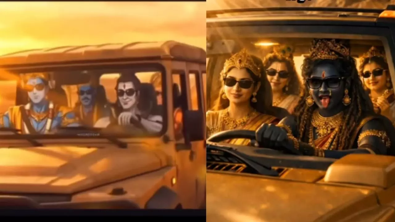 सोशल मीडिया पर छाया Just a boy Audio का नया ट्रेंड, मिलियन में मिल रहे व्यूज; अलग-अलग गाड़ियों में बैठकर आ रहे भगवान