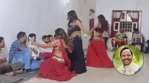 फॉरेस्ट रेस्ट हाउस में कला जागृत हो रही तो उसे क्या कहेंगे! वायरल वीडियो पर बवाल के बाद कृषि मंत्री बोले- फोटो क्यों खींचे? फॉरेस्ट रेस्ट हाउस में कला जागृत हो रही तो उसे क्या कहेंगे! वायरल वीडियो पर बवाल के बाद कृषि मंत्री बोले- फोटो क्यों खींचे?