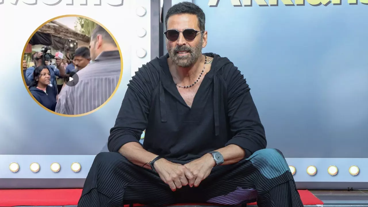 पापा बहुत कर्जे में हैं! मतदान केंद्र पर फीमेल फैन ने पकड़े Akshay Kumar के पैर, एक्टर ने दिया ऐसा जवाब कि हो गया Viral