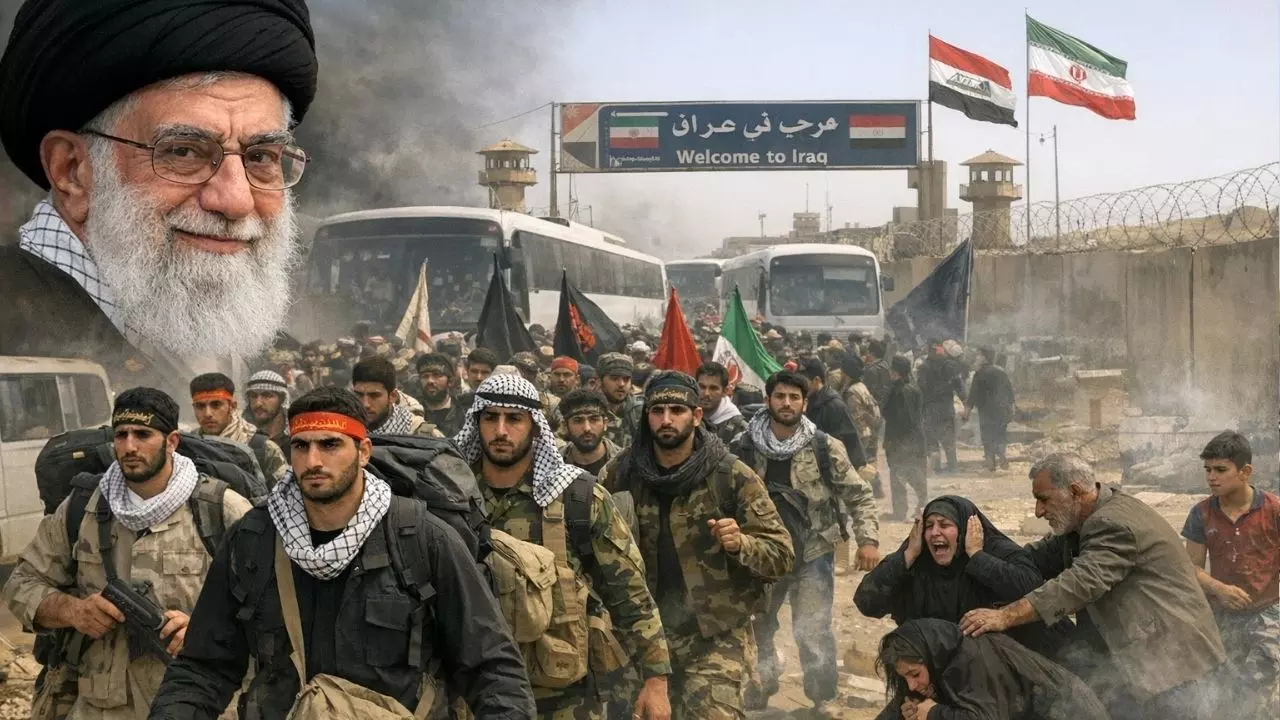 खुल गई ख़ामेनेई की पोल! तीर्थयात्री बनाकर इराक से बुलाए जा रहे सैकड़ों शिया मिलिशिया, नागरिकों को कुचलने का ये कैसा प्लान?