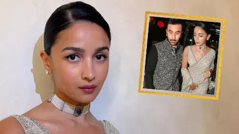 Alia Bhatt की क्लासिक साड़ी लुक ने किया इंप्रेस, मॉडर्न ब्लाउज-सिल्वर चोकर का परफेक्ट कॉम्बिनेशन