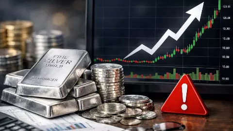 चांदी की रफ्तार ने चौंकाया: एक साल में 200% उछाल के बाद निवेशकों के लिए खतरे की घंटी क्यों?