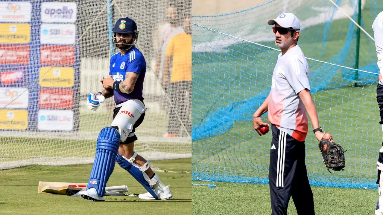 Gautam Gambhir और Virat Kohli के बीच चल रही तनातनी! वीडियो वायरल होने से सोशल पर मचा हल्ला
