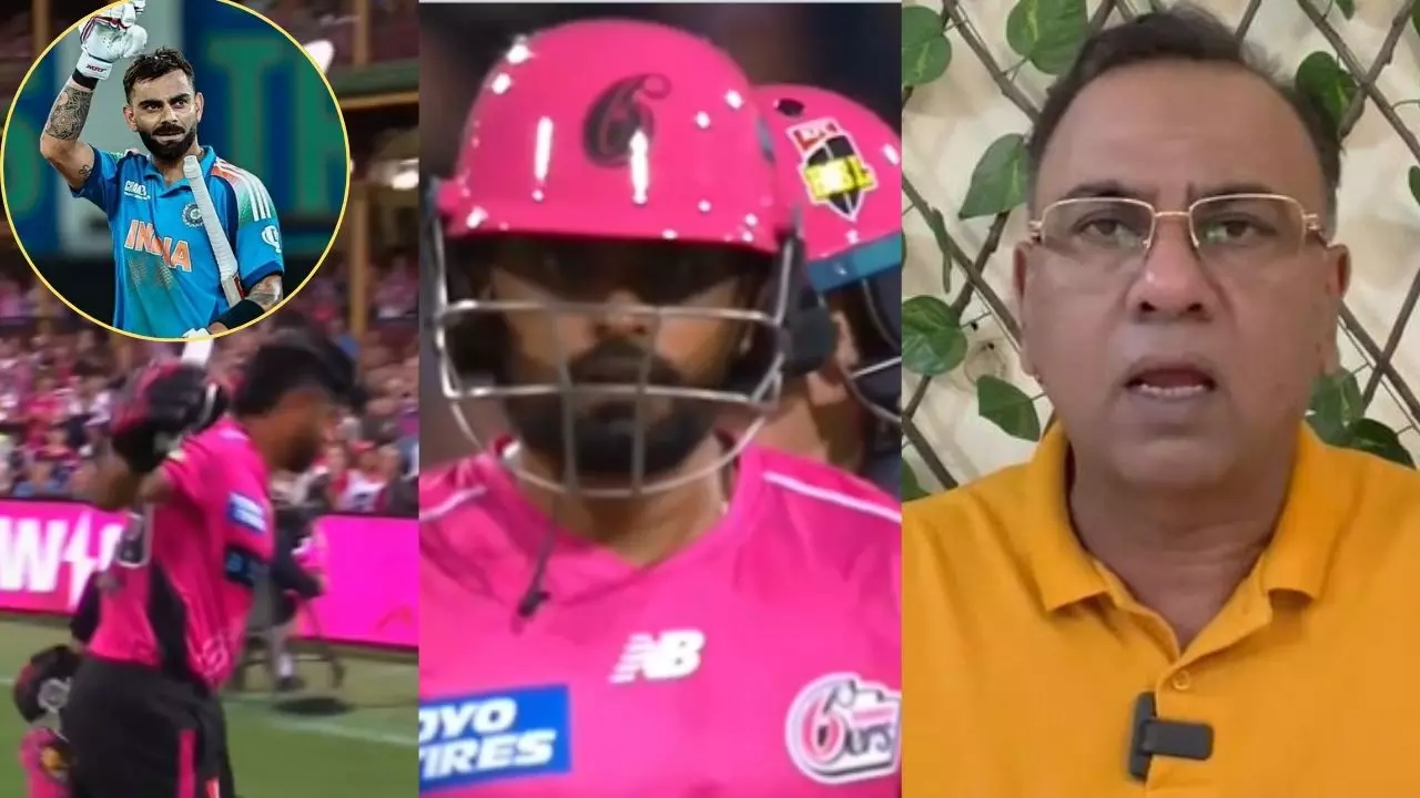 बाबर की जगह कोहली होते तो स्मिथ का बाप भी सिंगल लेता, BBL में Babar Azam की बेइज्जती पर ये क्या बोल गए बासित अली?