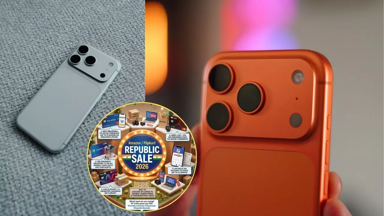 Republic Day Sale: iPhone 17 सीरीज पर बंपर छूट, Amazon-Flipkart दे रहा तगड़ा ऑफर्स; जानें पूरी डिटेल्स