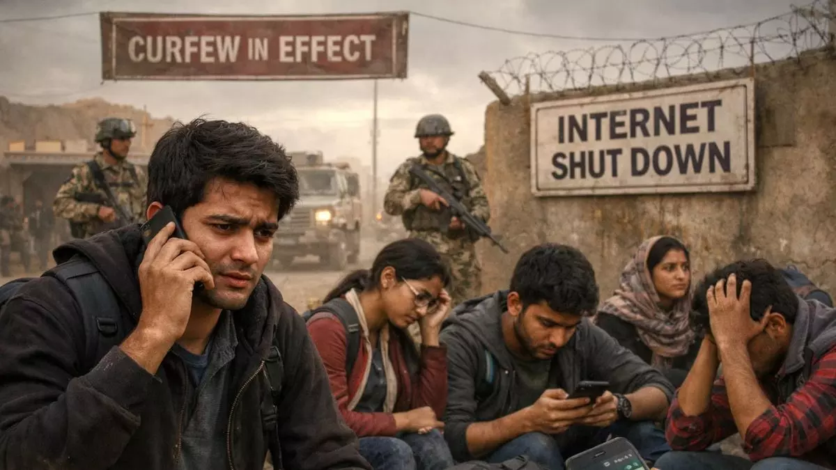 कर्फ्यू, इंटरनेट बंद और डर का साया: ईरान-इराक सीमा पर परिवार से फोन पर बात करने के लिए तरस रहे भारतीय छात्र, Whatsapp ग्रुप बना सहारा