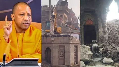 झूठ थी मंदिर तोड़ने की खबर, अफवाह फैलाने वालों पर CM Yogi का एक्शन! मणिकर्णिका घाट विवाद में अब तक क्या-क्या हुआ?