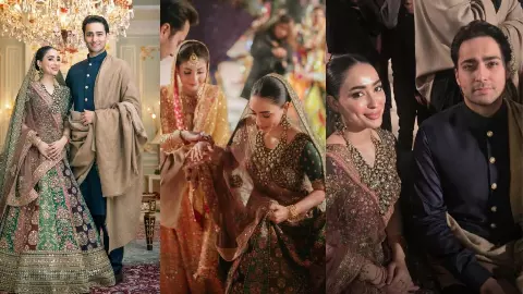 नवाज शरीफ के पोते की दुल्हन का लहंगा बना विवाद की जड़, इंडिया कनेक्शन होने से पाकिस्तान में मच गया बवाल