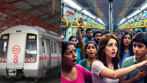 गोरी लड़की देखकर बहक गया, Delhi Metro में अमेरिकी महिला के साथ छेड़छाड़; आरोपी युवक की मां-बहन का शर्मनाक बयान