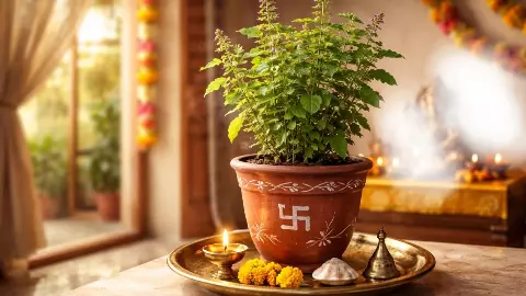 जानिए घर पर तुलसी का पौधा कब देता है शुभ और अशुभ संकेत? इनको भूलकर भी ना करें नजरअंदाज
